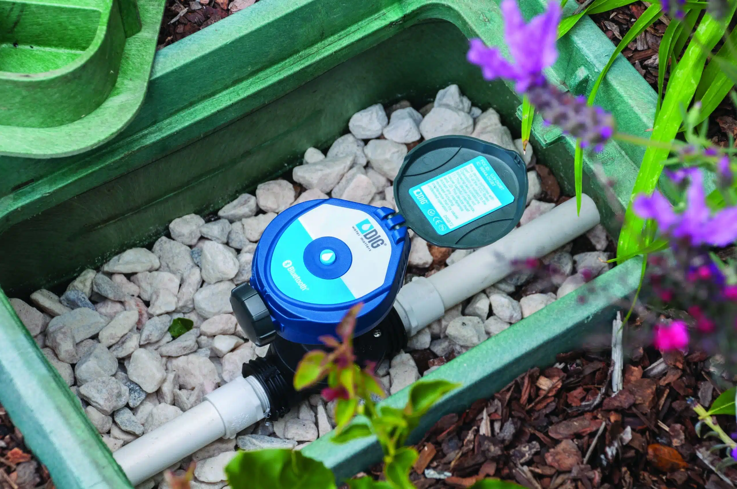 DIG Bluetooth Battery-Operated Controller with Rain Sensor Connection - Image 3