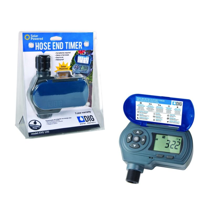 DIG EVO 100 Waterproof Solar Powered Digital Hose End Timer (Tap Timer) - Image 3