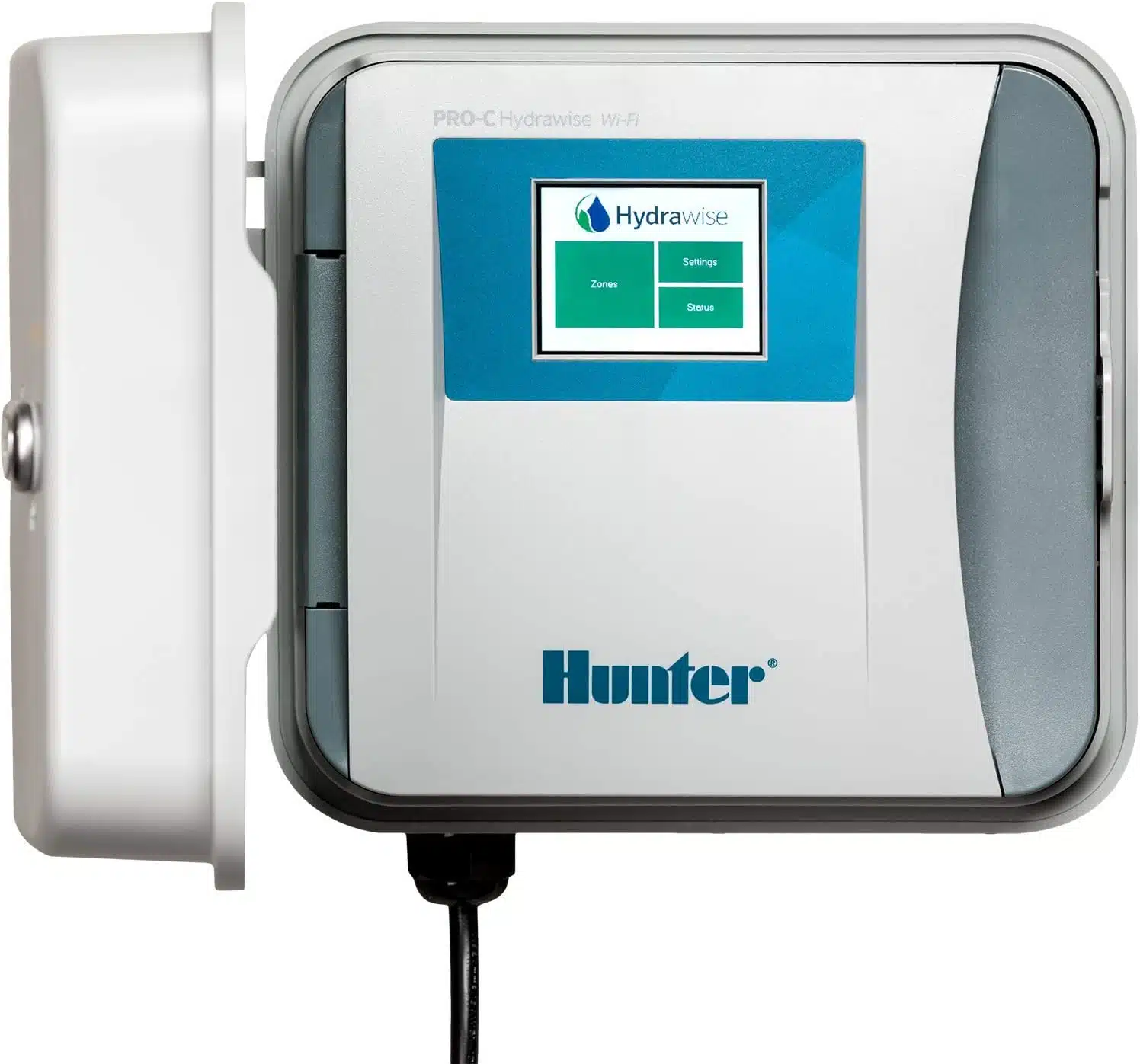 Hunter Industries HPC400 Hydrawise HPC400 Base 4-Station Outdoor Irrigation Controller, Gray - Image 2