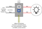 Letzgo Landscape Lighting 3-Channel Zone Controller (AC-LV3ZC) - Image 2