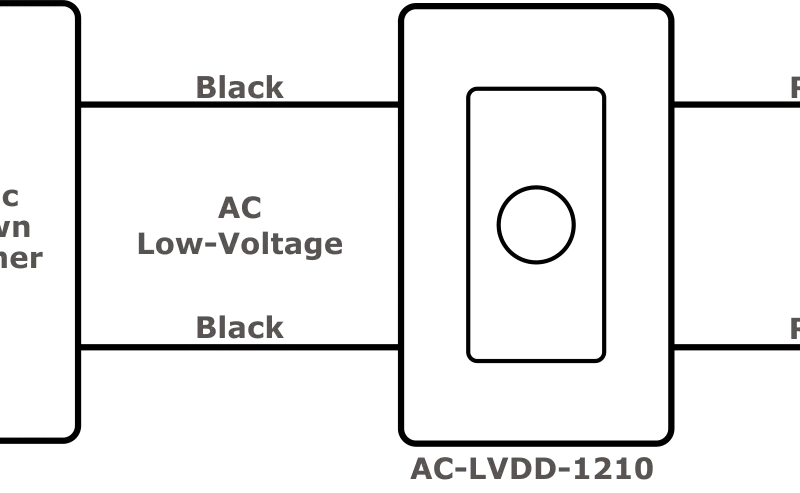 Letzgo AC Low Voltage Digital Dimmer (LGACLVDD1210)